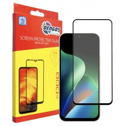Захисне скло DENGOS Full Glue для Xiaomi Redmi 17 (black)