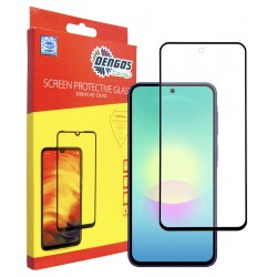 Защитное стекло DENGOS Full Glue для Samsung Galaxy A27 (black)
