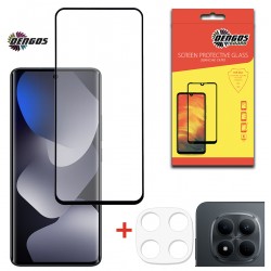 Комплект захисного скла DENGOS для екрану та блоку камер Xiaomi Redmi Note 15 4G (DG-TGSCP-14)