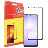 Захисне скло DENGOS Full Glue для Samsung Galaxy A08 (black)