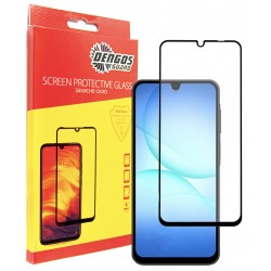 Захисне скло DENGOS Full Glue для Samsung Galaxy A18 (black)