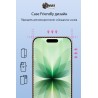 Захисне скло DENGOS Super-D Full Glue для iPhone 17 (black)