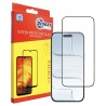 Захисне скло DENGOS Super-D Full Glue для iPhone Air (black)