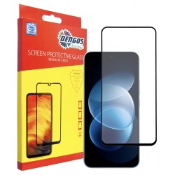 Захисне скло DENGOS Super-D Full Glue для Xiaomi Redmi Note 17 Pro 5G (black)