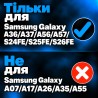 Захисне скло DENGOS Super-D Full Glue для Samsung Galaxy S26 FE (black)
