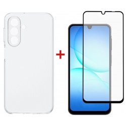 Комплект для Samsung Galaxy A18/A17/A26 панель TPU + скло DENGOS (Clear) (DG-KM-208)