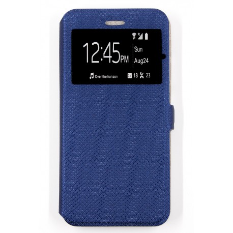 Чехол-Книжка DENGOS (flipp-BOOK Call ID) Huawei Y7 Prime 2018 (blue)