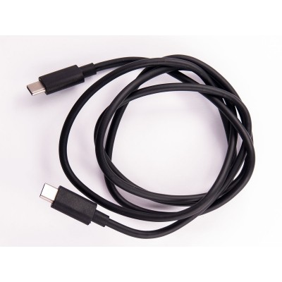 Кабель DENGOS заряда и синхронизации USB Type-C - USB Type-C, 1.3м (black)
