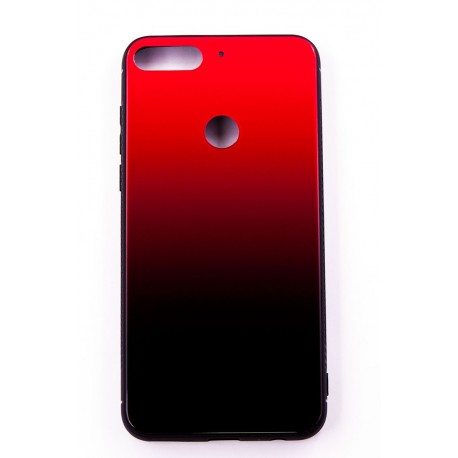 Чохол-панель Dengos (Back Cover) "Mirror" для Huawei Y7 Prime 2018, (red)