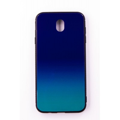Чехол-панель Dengos (Back Cover) "Mirror" для Samsung Galaxy J7 2017 (J730), (blue)