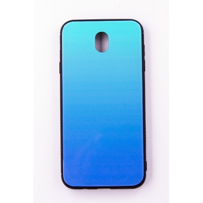 Чохол-панель Dengos (Back Cover) "Mirror" для Samsung Galaxy J7 2017 (J730),(Lighting Blue)