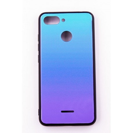 Чохол-панель Dengos (Back Cover) "Mirror" для Xiaomi Redmi 6,(Lighting Blue)