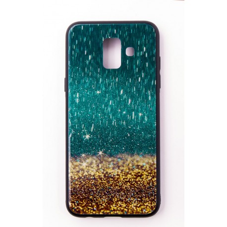 Чехол-панель Dengos (Back Cover) "Glam" для Samsung Galaxy A6 2018 (A600), золотой песок