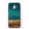 Чехол-панель Dengos (Back Cover) "Glam" для Samsung Galaxy A6 2018 (A600), золотой песок