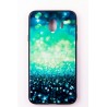 Чехол-панель Dengos (Back Cover) "Glam" для Samsung Galaxy J4 2018 (J400), сине-мятный калейдоскоп