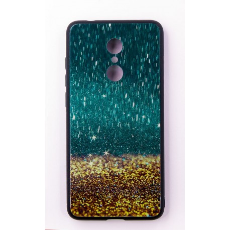 Чехол-панель Dengos (Back Cover) "Glam" для Xiaomi Redmi 5 Plus, золотой песок