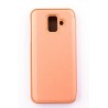 Чохол DENGOS (flipp-BOOK Clear View Standing Cover) для Samsung Galaxy А6 2018 (А600) (pink)