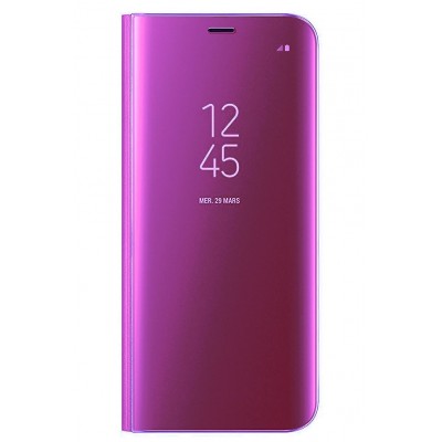 Чехол DENGOS (flipp-BOOK Clear View Standing Cover) для Samsung Galaxy А6 2018 (А600) (violet)