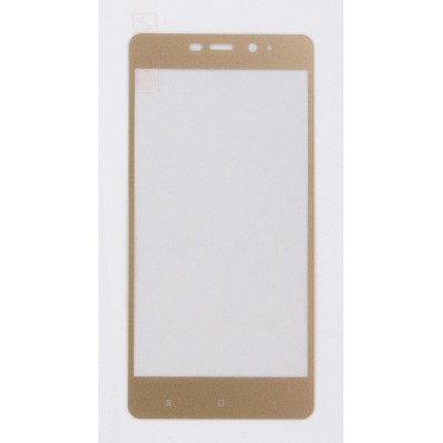 Защитное стекло c рамкой (Tempered Glass) Xiaomi Redmi 4/4 PRO (Gold)