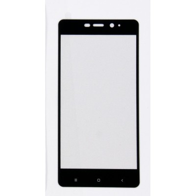 Защитное стекло c рамкой (Tempered Glass) Xiaomi Redmi 4/4 PRO (Black)