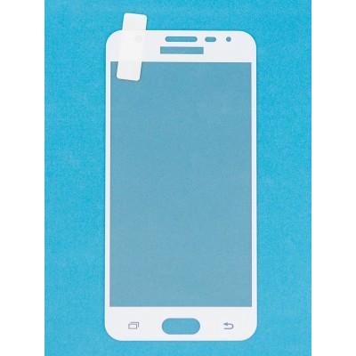 Защитное стекло c рамкой (Tempered Glass) Samsung Galaxy J5 Prime (White)