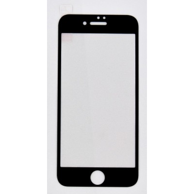 Защитное стекло с рамкой (Tempered Glass) DENGOS для iPhone 7 (4,7" black)