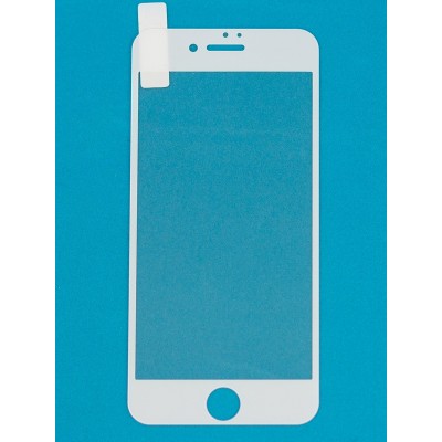 Захисне скло з рамкою (Tempered Glass) FINE LINE для iPhone 7 (white)