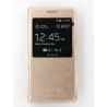 Чохол-книжка DENGOS (Flipp-Book Call ID) для Samsung Galaxy J5 (J500H), золотистий