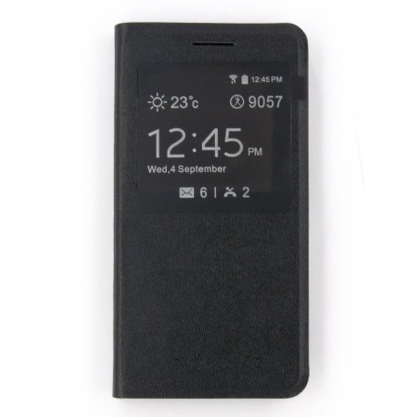 Чохол-книжка DENGOS (Flipp-Book Call ID) для Samsung Galaxy J5 2016 (J510) (чорний)
