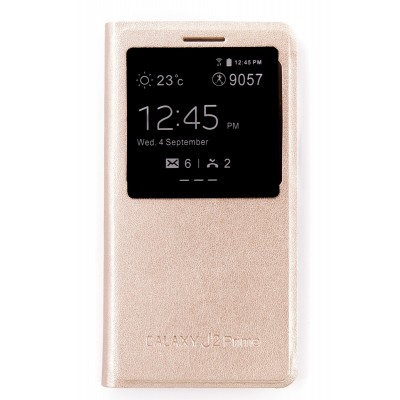 Чехол-Книжка DENGOS (flipp-BOOK Call ID) Samsung Galaxy J2 Prime (G532 (gold)