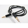 Аудіо-кабель DENGOS AUX 3,5 мм-3,5мм (black)