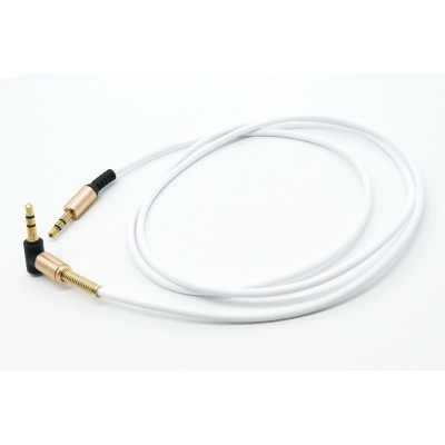 Аудіо-кабель DENGOS AUX 3,5 мм-3,5мм (white) (AUDIO-PLS-UG-WHITE)