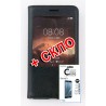 Комплект Чехол-Книжка FINE LINE для Samsung Galaxy A3 2017 (A320) (black)+Защитное стекло для Samsung Galaxy A3 2017 (A320)