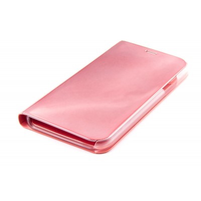 Чехол FINE LINE (flipp-BOOK Clear View Standing Cover) для Samsung Galaxy А8 Plus 2018 (А730) (pink)
