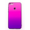 Чехол-панель FINE LINE (Back Cover) "Mirror" для Huawei Y7 Prime 2018, (pink)