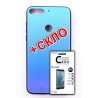 Чохол-панель FINE LINE (Back Cover) "Mirror" для Huawei Y7 Prime 2018, (Lighting Blue)