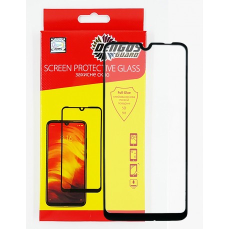 Захисне скло DENGOS Full Glue для Xiaomi Redmi 7 (black)