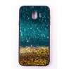 Чехол-панель FINE LINE (Back Cover) "Glam" для Samsung Galaxy J4 2018 (J400), золотой песок