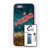 Чехол-панель FINE LINE (Back Cover) "Glam" для Huawei Y6 Prime 2018, золотой песок