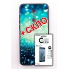 Чохол-панель FINE LINE (Back Cover) "Glam" для Xiaomi Redmi 5 Plus, блакитно-м'ятний калейдоскоп