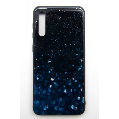 Чехол-панель Dengos (Back Cover) "Glam" для Samsung Galaxy A30s / A50s, синий калейдоскоп