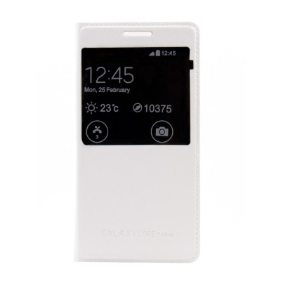 Чехол-книжка DENGOS для Samsung Galaxy Core Prime (G360/361) (белый)