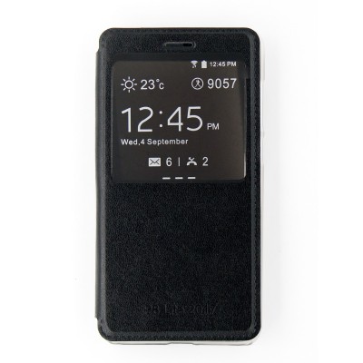 Чохол-книжка DENGOS (Flipp-Book Call ID) для Huawei P8 lite 2017 (black)