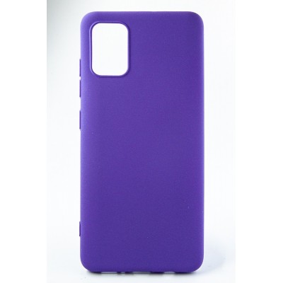 Панель DENGOS Carbon для Samsung Galaxy A71 (purple)