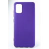 Панель DENGOS Carbon для Samsung Galaxy A71 (purple)