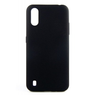 Панель DENGOS Carbon для Samsung Galaxy A01 (black)