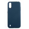 Панель DENGOS Carbon для Samsung Galaxy A01 (blue)