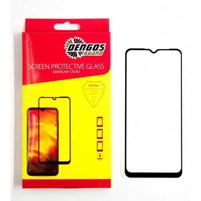 Защитное стекло DENGOS Full Glue для Oppo A31 (black)