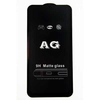 Захисне скло DENGOS Full Glue Matte для Samsung Galaxy A31 (black)