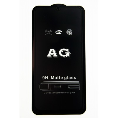 Защитное стекло DENGOS Full Glue Matte для Samsung Galaxy A31 (black)